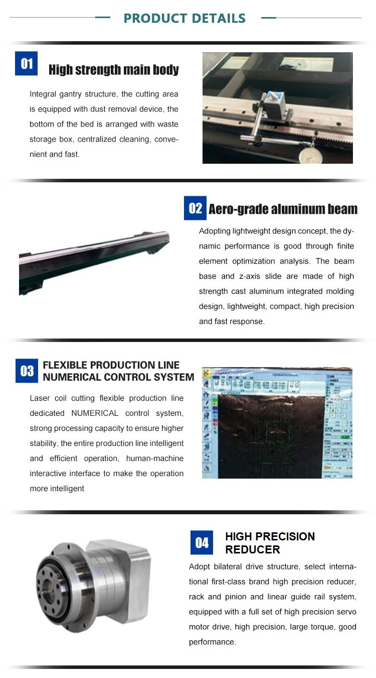 Enclosed Coil Automatic Feed Laser Cutting Machine with Conveyor Cutting Platform